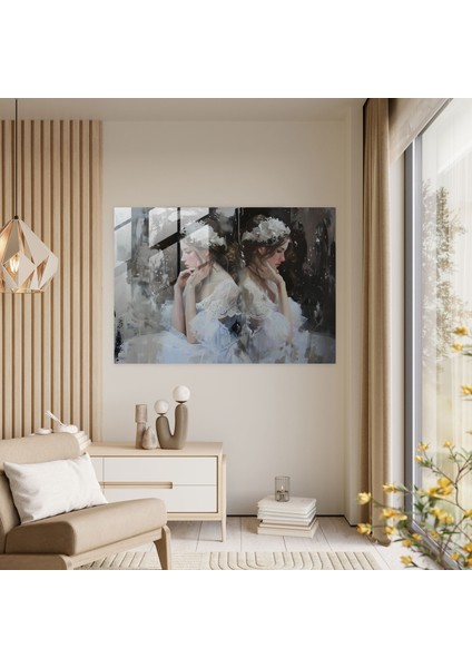 Klasizm Cam Tablo - Klasizm Neoklasik Resim Cam Duvar Sanatı modelleri