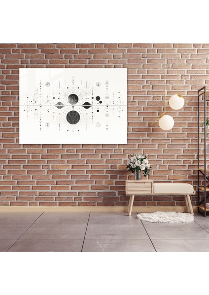 Doğa Temalı Duvar Dekorasyonu - Dünya Cam Tablo Cam Duvar Sanatı Ev Dekorasyonu fiyatları