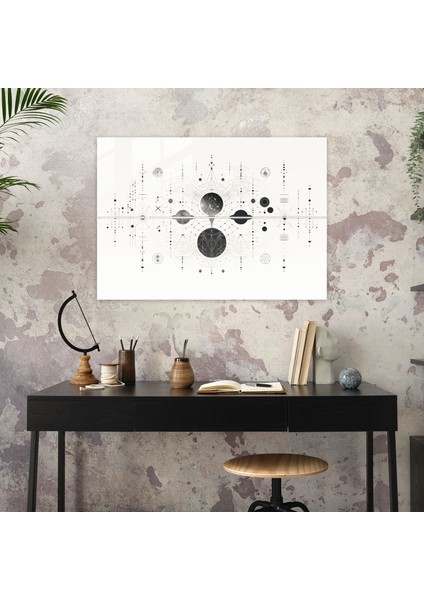 Doğa Temalı Duvar Dekorasyonu - Dünya Cam Tablo Cam Duvar Sanatı Ev Dekorasyonu modelleri