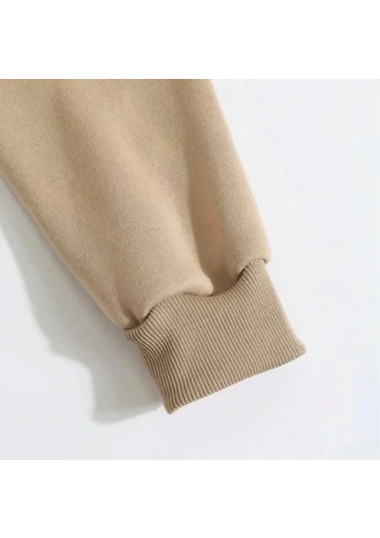 Erkek Düz Kapüşonlu Weat Bej modelleri