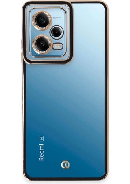 Newface Xiaomi Redmi Note 12 5g Kılıf Liva Lens Silikon - Siyah