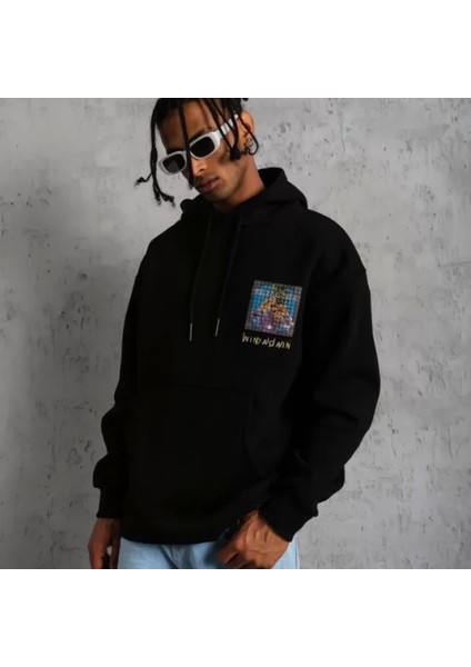 Erkek Patel Ix Baskılı Kapüşonlu Weat Iyah fiyatları