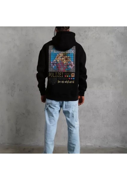 Erkek Patel Ix Baskılı Kapüşonlu Weat Iyah modelleri