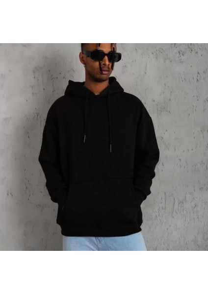Erkek Düz Kapüşonlu Weat Iyah
