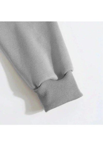 Erkek Düz Kapüşonlu Weat Boyalı Gri fırsatları