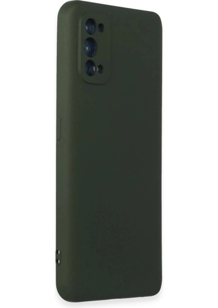 Newface Realme 7 Pro Kılıf Nano Içi Kadife Silikon - Koyu Yeşil fiyatları