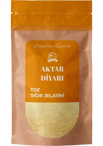 Toz Sığır Jelatin Saf Sığr Domuz Içermez 1000 gr 1 kg 240BLOOM
