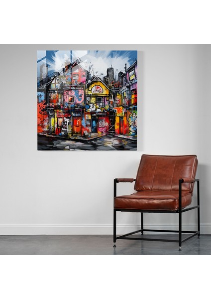 Funkywall Cam Tablo - Eğlenceli Duvar Sanatı Duvar Dekorasyonu Sokak Sanatı modelleri