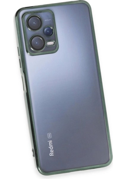 Newface Xiaomi Redmi Note 12 5g Kılıf Razer Lensli Silikon - Yeşil fırsatları