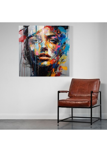 Basquiat Cam Tablo - Duygusal Neo-Dışavurumculuk - Basquiat Kişisel Duygular Modern Sanat Duvar Dekorasyonu fiyatları