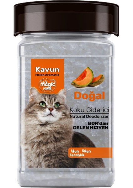 Magic Power Kedi Kumu Koku Giderici Kavun Kokulu 125gr