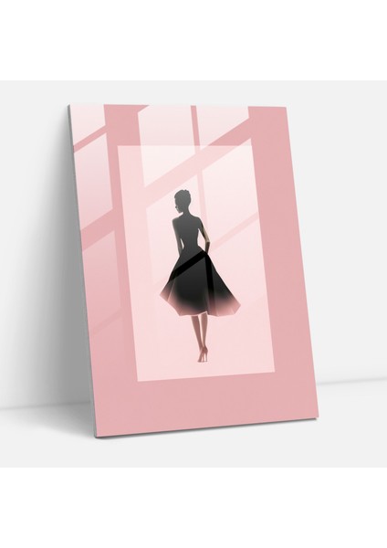 Minimalist Barbie Cam Tablosu - Barbie Cam Sanatı Zarafet Şık