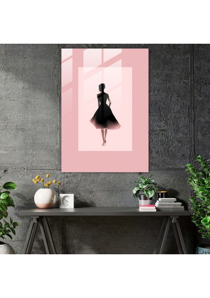 Minimalist Barbie Cam Tablosu - Barbie Cam Sanatı Zarafet Şık fiyatları