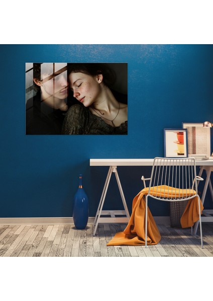 Caravaggio Tarzı Cam Tablo - Caravaggio Portre Cam Sanat Cam Duvar Sanatı modelleri