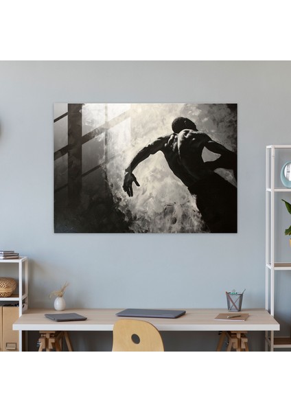 Caravaggio Tarzı Cam Sanatı - Ev Dekorasyonu Cam Duvar Sanatı Modern Sanat fiyatları