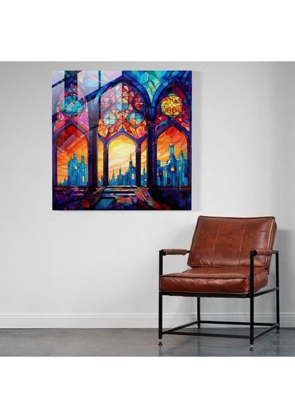 Anadolu Vitray Tablo - Anadolu Modern Sanat Cam Duvar Sanatı Vitray fiyatları