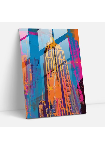 Andy Warhol Cam Sanatı Anıtsal Soyut - Modern Sanat Anıtlar Cam Sanatı