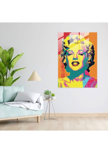 Andy Warhol Cam Tablo Sanatı - Duvar Dekorasyonu fiyatları