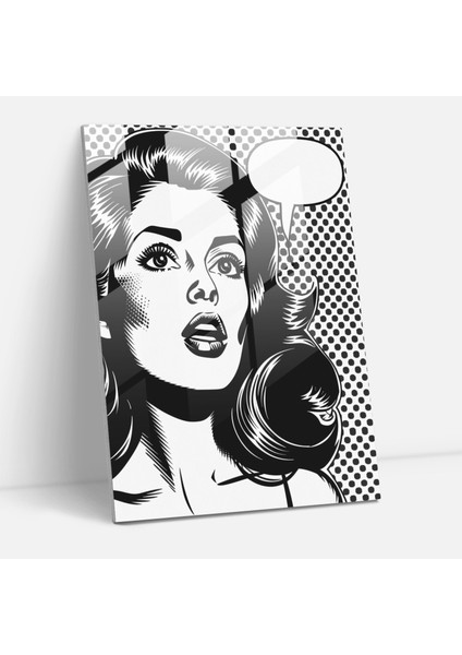 Klasik ve Pop Sanatın Buluştuğu Cam Duvar Sanatı - Klasizm ve Pop Sanatı Ev Dekorasyonu Için Cam Sanat