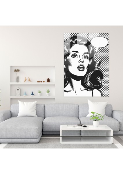 Klasik ve Pop Sanatın Buluştuğu Cam Duvar Sanatı - Klasizm ve Pop Sanatı Ev Dekorasyonu Için Cam Sanat modelleri