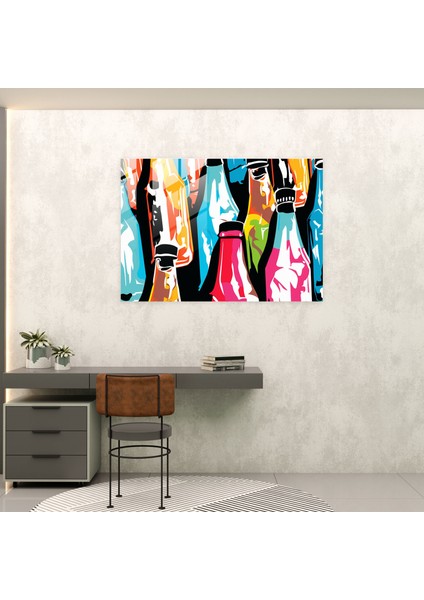 Bira Bardağı Baskısı - Bira Duvar Dekorasyonu Modern Sanat Ev Dekorasyonu modelleri