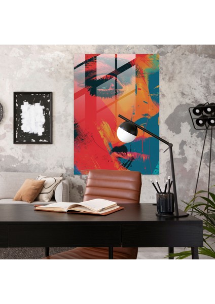 Andy Warhol Cam Tablo Cesur Pop Sanat Ev Dekorasyonu - Andy Warhol Modern Sanat Cam Sanat Cam Duvar Sanatı modelleri