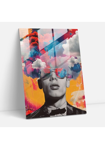 Andy Warhol Cam Tablo Modern Sanat - Cam Tablo Duvar Dekorasyonu