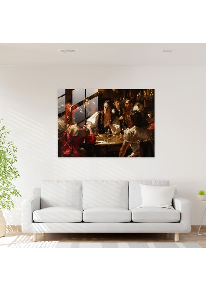 Caravaggio Tarzı Ev Dekorasyonu - Cam Tablo Duvar Dekorasyonu fiyatları