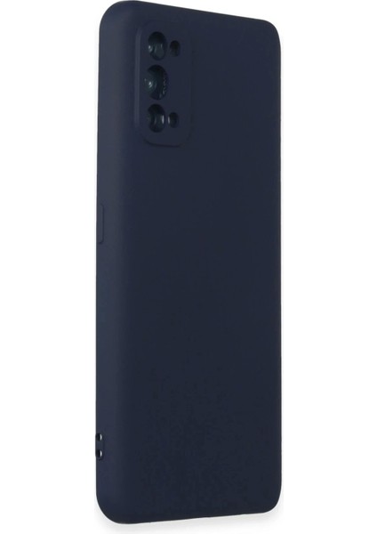 Newface Realme 7 Pro Kılıf Nano Içi Kadife Silikon - Lacivert fiyatları