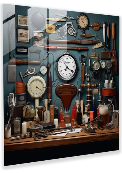 Berber Cam Tablosu - Vintage Berber Aksesuarları Koleksiyonu