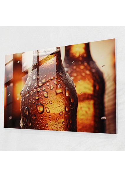 Bira Bardağı Sanatı - Gerçekçi Fotoğrafçılık Ev Dekorasyonu Bira Şişeleri