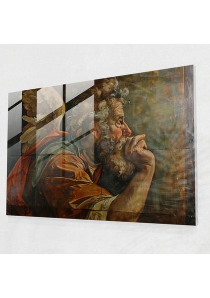 Klasik Cam Sanatı: Yüksek Rönesans Tabloları - Klasizm Cam Tablo Yüksek Rönesans Tabloları Cam Duvar Sanatı