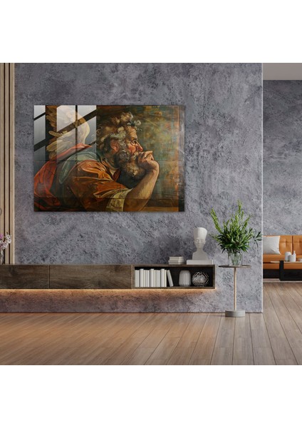 Klasik Cam Sanatı: Yüksek Rönesans Tabloları - Klasizm Cam Tablo Yüksek Rönesans Tabloları Cam Duvar Sanatı modelleri