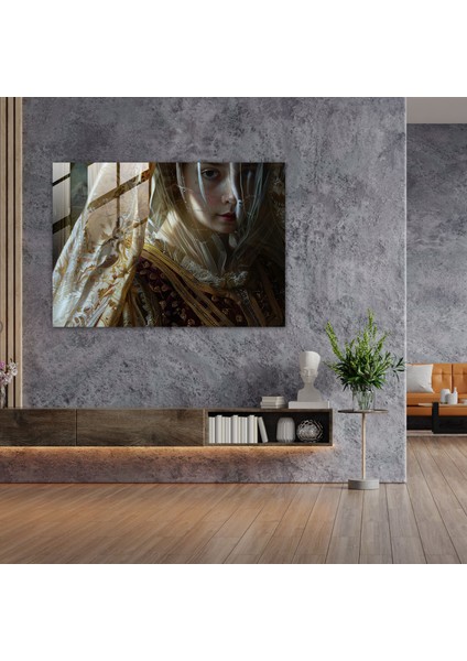 Barok Tarzı Resimli Cam Tablo Sanatı - Modern Sanat Barok Tarzı Resim Cam Duvar Sanatı fiyatları