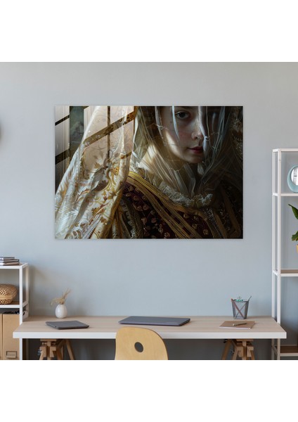 Barok Tarzı Resimli Cam Tablo Sanatı - Modern Sanat Barok Tarzı Resim Cam Duvar Sanatı modelleri