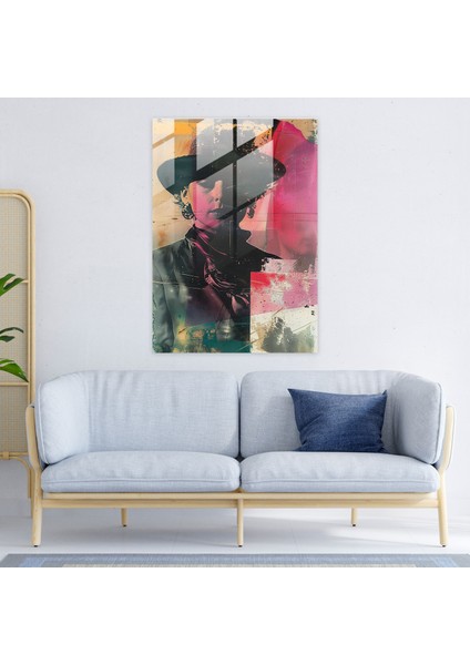 Andy Warhol Cam Tablo - Vintage Polaroid Koleksiyonu - Duvar Dekorasyonu fiyatları