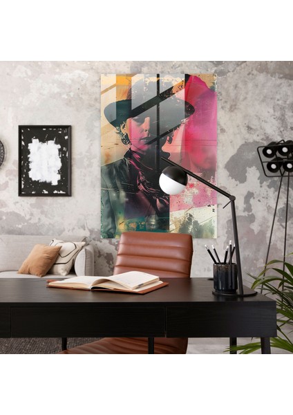 Andy Warhol Cam Tablo - Vintage Polaroid Koleksiyonu - Duvar Dekorasyonu modelleri