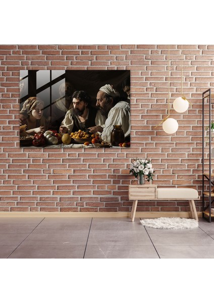 Caravaggio Tarzı Ev Dekorasyonu - Caravaggio Gerçekçi Sanat Cam Tablo Dramatik Aydınlatma modelleri