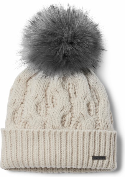 Boundless Days Cable Knit Pom Kadın Bere