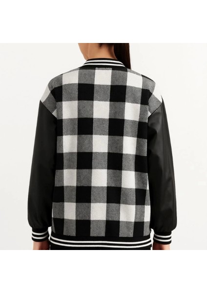 Kolları Uni Deri Içi Astarlı Oduncu Kolej Içi Ceket Gri fiyatları