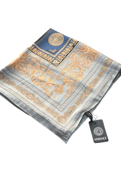 Vual Ipek Şal Lacivert Gri modelleri