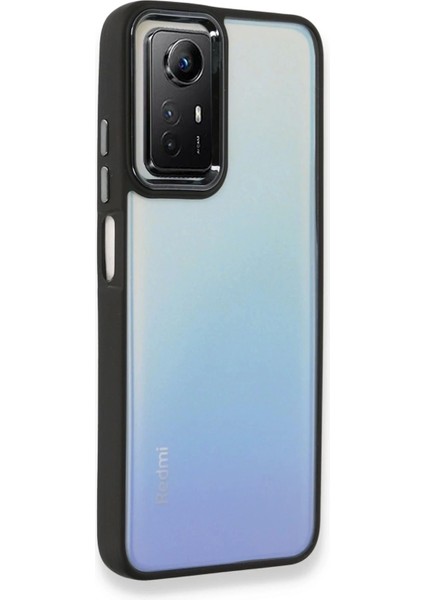 Newface Xiaomi Redmi Note 12S Kılıf Dora Kapak - Siyah