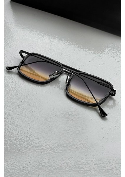 Premium Unisex Güneş Gözlük Degrade Cam Metal Çerçeve fırsatları