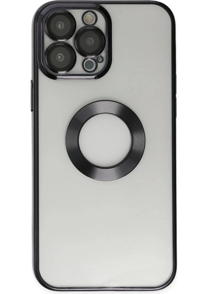 Newface iPhone 13 Pro Max Kılıf Slot Silikon - Siyah