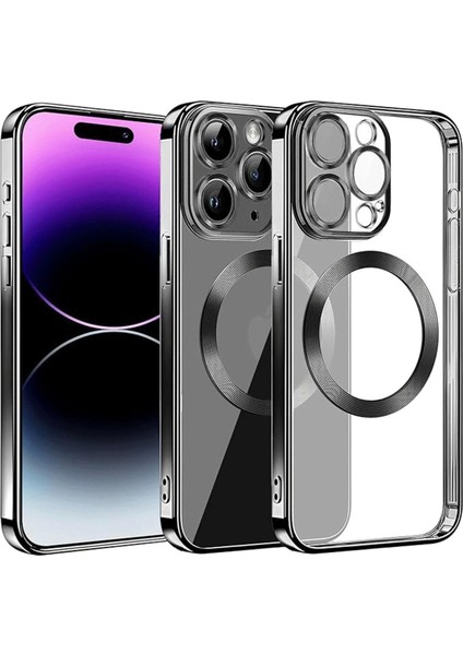 Newface iPhone 13 Pro Max Kılıf Slot Silikon - Siyah modelleri