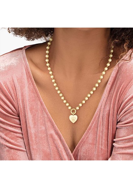 LACJ2040508 Kalpli Kadın Kolye fırsatları