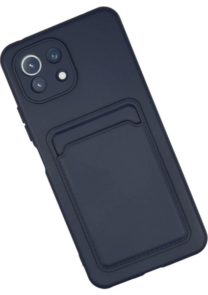 Newface Xiaomi Mi 11 Kılıf Kelvin Kartvizitli Silikon - Lacivert fiyatları