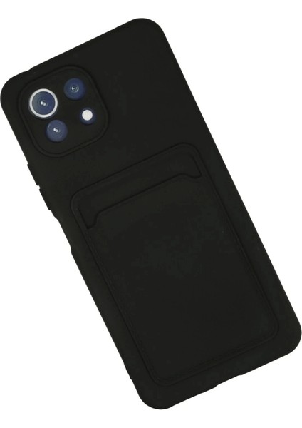 Newface Xiaomi Mi 11 Kılıf Kelvin Kartvizitli Silikon - Siyah fiyatları