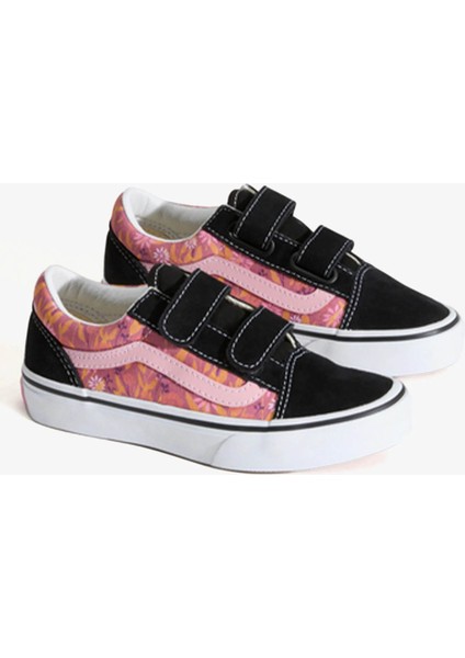 Çok Renkli Kız Çocuk Yürüyüş Ayakkabısı VN000CYAZRY1-OLD Skool V modelleri