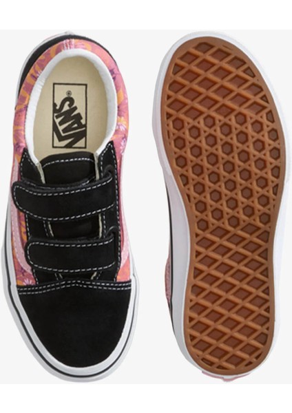 Çok Renkli Kız Çocuk Yürüyüş Ayakkabısı VN000CYAZRY1-OLD Skool V indirimleri